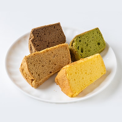 茨木シフォンケーキ4種×各4個セット　