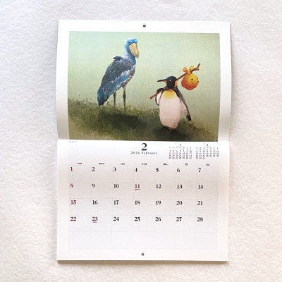 2026菜生カレンダー キングペンギンの旅 【数量限定】