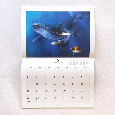 2026菜生カレンダー キングペンギンの旅 【数量限定】