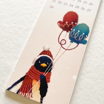 イラスト作家「菜生」2027ペンギンカレンダー