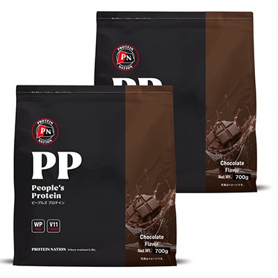 Protein Nationピープルズプロテインチョコレート風味　1.4kg(700g×2袋セット)