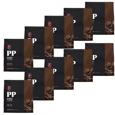 Protein Nationピープルズプロテイン　チョコレート風味　10kg(1kg×10袋セット)