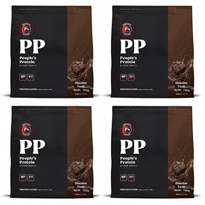 Protein Nationピープルズプロテインチョコレート風味　2.8kg(700g×4袋セット)