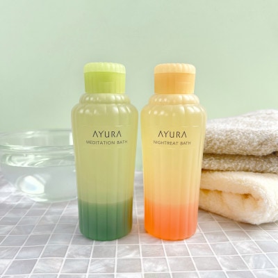 AYURA(アユーラ) メディテーションバスt&ナイトリートバス 各3本