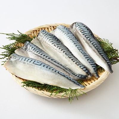 【骨取り】無添加トロさばフィーレ 無塩 20切(約2.2kg)