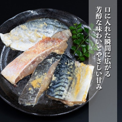 京味噌 漬け魚セット 4種 計8切れ
