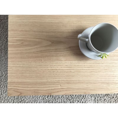 天然オイル仕上「栗の木」コーヒーテーブル