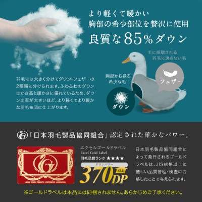 布団3点セット セミダブル 羽毛布団 羊毛敷布団 (アイボリー) ダウン85 プレミアムウール