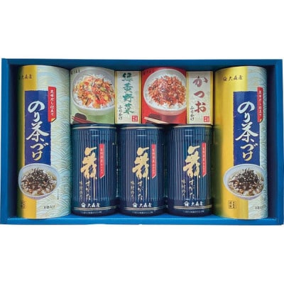 大森屋 舞すがたバラエティ詰合せ(味付のり3個・お茶漬2箱・緑黄野菜・かつおふりかけ各25g)柳川市