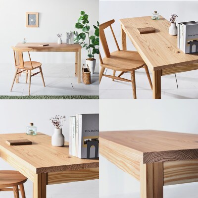 【林業に貢献する家具】レスキューデスク(引出しなし) 120(柳川市)