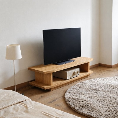 【無垢材のコンパクトテレビ台】miniテレビボード 80 オーク
