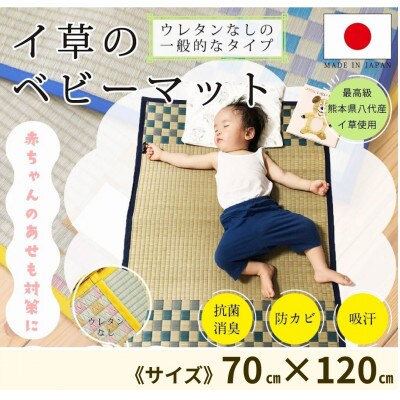 赤ちゃん・子供用の寝ござ(ブルー)