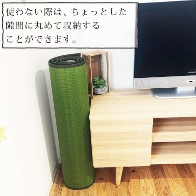 畳マットレス超ふっくら仕上げ《ミントグリーン》　約95cm×約200cm
