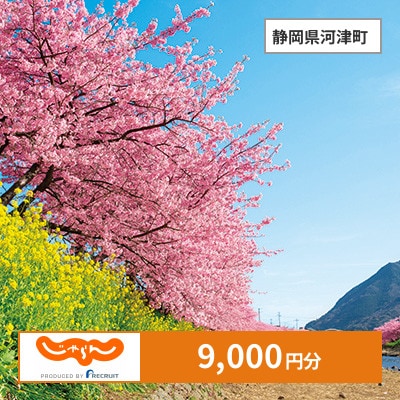 【じゃらんふるさと納税クーポン】 静岡県河津町でつかえる9,000円 クーポン