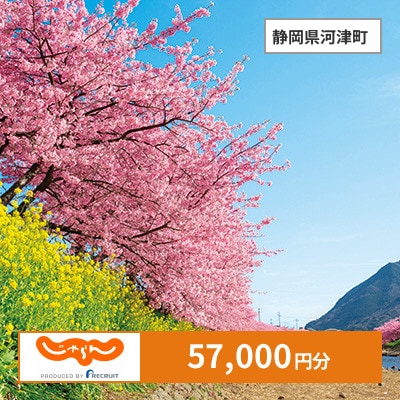 【じゃらんふるさと納税クーポン】 静岡県河津町でつかえる57,000円 クーポン