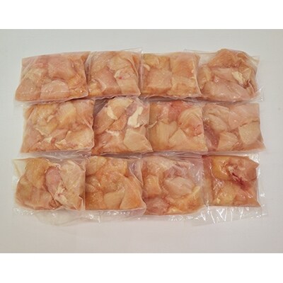 宮崎県産ブランド鶏「夢創鶏」若鶏むね肉切身 小分けパック(200g×12パック)