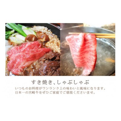 宮崎牛肩ローススライス(400g)(門川町)