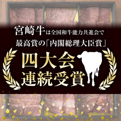 【毎月定期便】宮崎牛焼肉・すき焼き食べ比べ(門川町)全6回