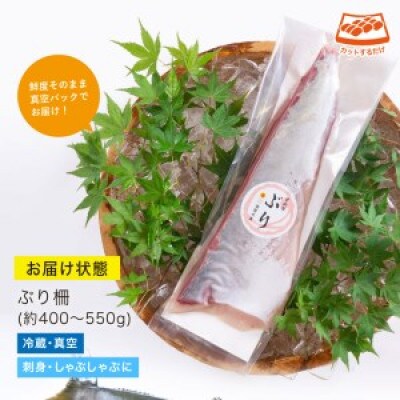 ぶりのお刺身(門川町)