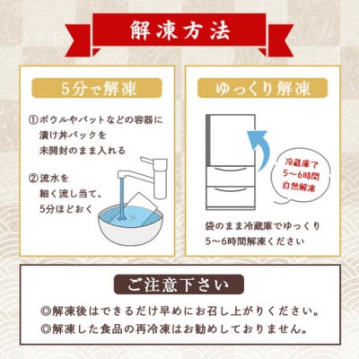 【お試しサイズ】海鮮 お魚漬け丼 食べ比べセット(6種)(門川町)