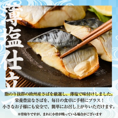 骨取りさば切身(9切×4袋)塩サバフィーレ付き