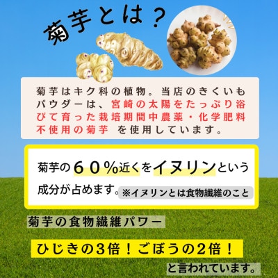 宮崎産きくいもパウダー1袋