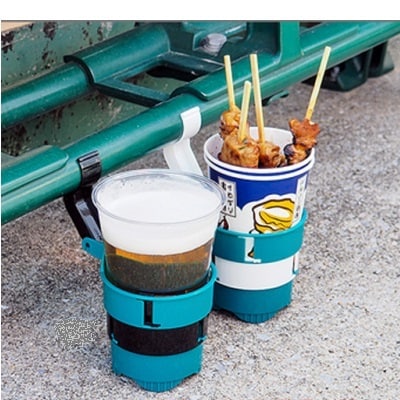 アビデリア 甲子園ドリンク・カップホルダー(緑/黒)