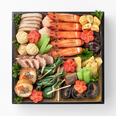 音羽謹製 おせち料理「松」 冷蔵 4~5人様 和風 正月　2026年新春(北海道、沖縄、離島は除く)