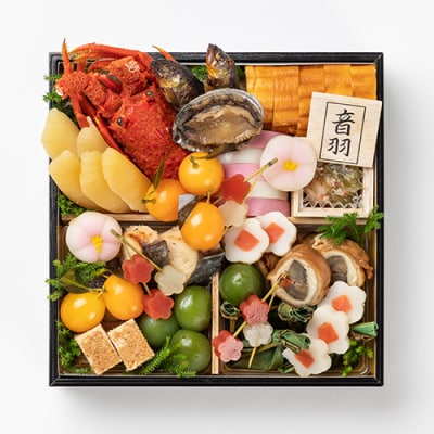 音羽謹製 おせち料理「松」 冷蔵 4~5人様 和風 正月　2027年新春(北海道、沖縄、離島は除く)