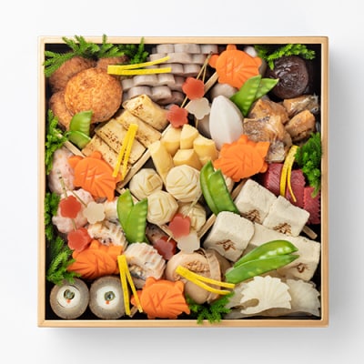 音羽謹製 おせち料理「寿」 冷蔵 4~5人様 和風 正月　2026年新春(北海道、沖縄、離島は除く)