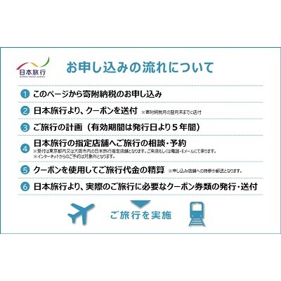 大阪府池田市 日本旅行 地域限定旅行クーポン60,000円分