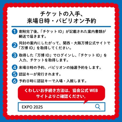 2025年 大阪・関西万博入場チケット 一日券(大人)