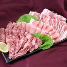 福島牛カルビ焼き肉用300g&麓山高原豚ロース300g・バラ300g焼き肉用 牛豚焼き肉セット