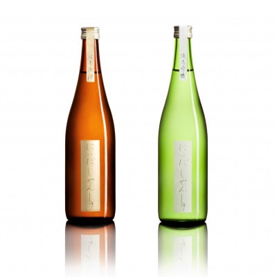 にいだしぜんしゅ(純米原酒/純米吟醸)日本酒2本セット【仁井田本家】