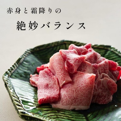 福島牛 霜降り切り落とし 1kg(500g×2パック)