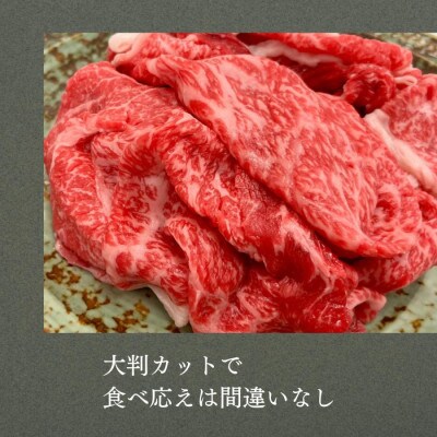 福島牛 もも肉切り落とし 1kg(500g×2パック)