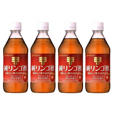 ミツカン　純リンゴ酢　500ml×4本 | ふるさと納税のお礼品