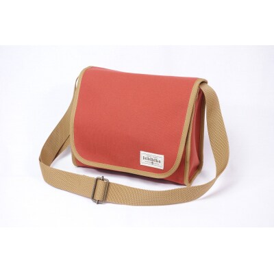 【いちひこ帆布】 和吉バッグ/レンガ