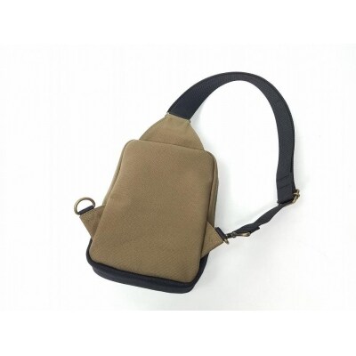 【いちひこ帆布】 ボディバッグ/黒