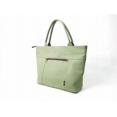 【いちひこ帆布】 ライントート/グリーン