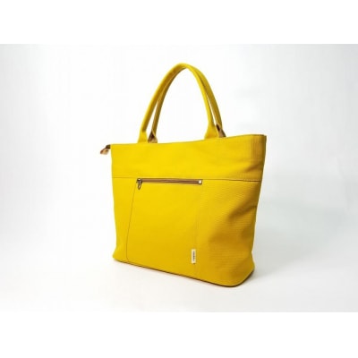 【いちひこ帆布】 ライントート/イエロー