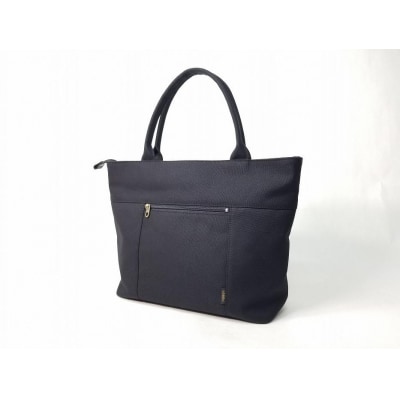 【いちひこ帆布】 ライントート/黒