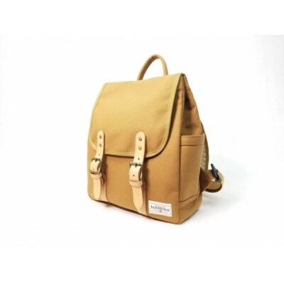 【いちひこ帆布】 リュック/キャメル