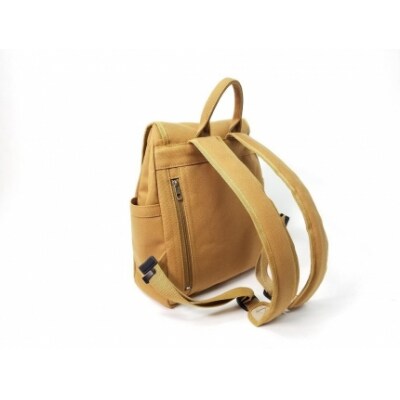 【いちひこ帆布】 リュック/キャメル