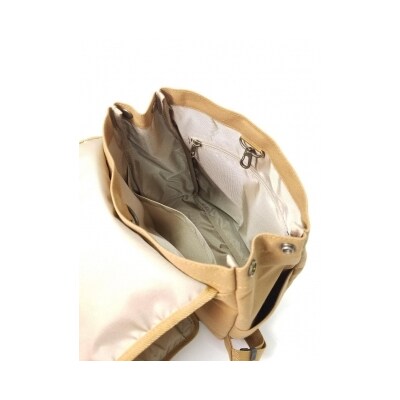 【いちひこ帆布】 リュック/キャメル