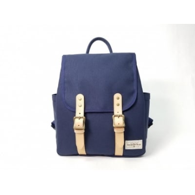 【いちひこ帆布】 リュック/ネイビー