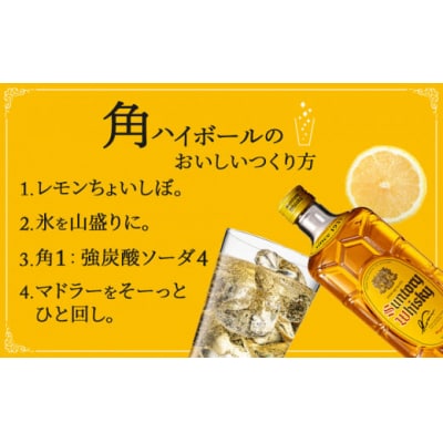 【数量限定】＜サントリー＞角瓶【700ml】2本