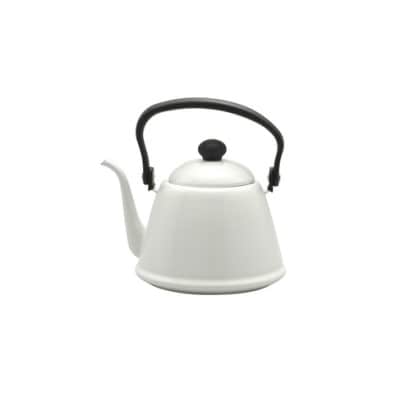 野田琺瑯 ドリップケトル 2L (ホワイト)
