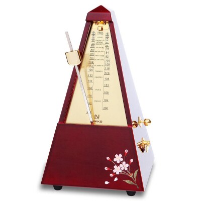 日工メトロノーム 玉虫塗 桜ゴールド No.124