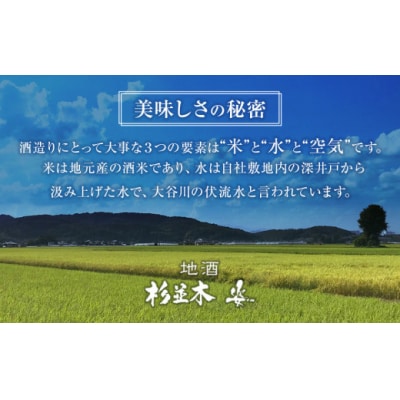 【杉並木】純米大吟醸原酒 1800ml×1本